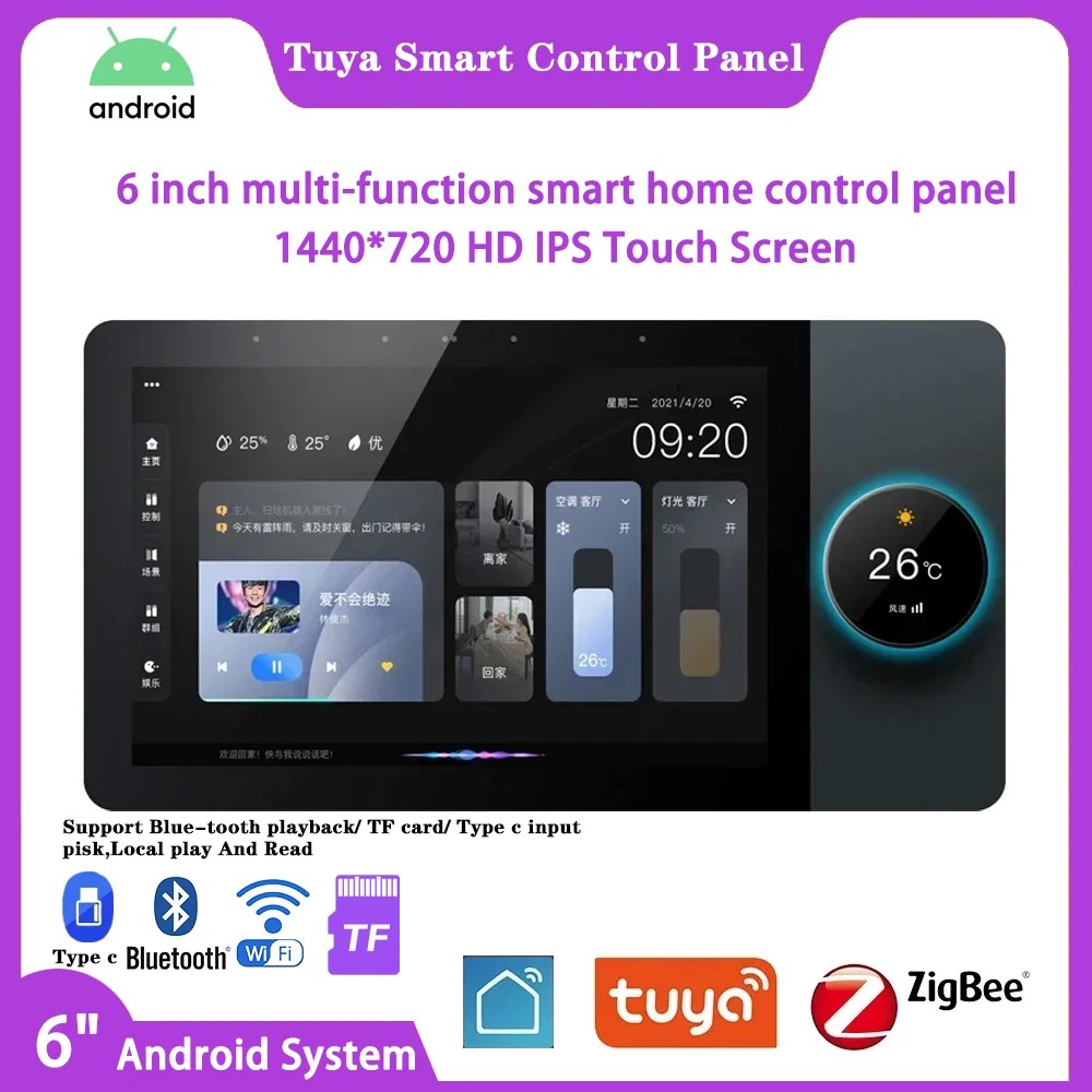 Tuya Smart Control Panel