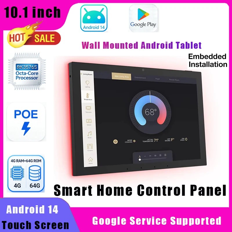 Wall-mounted Android all-in-one machine