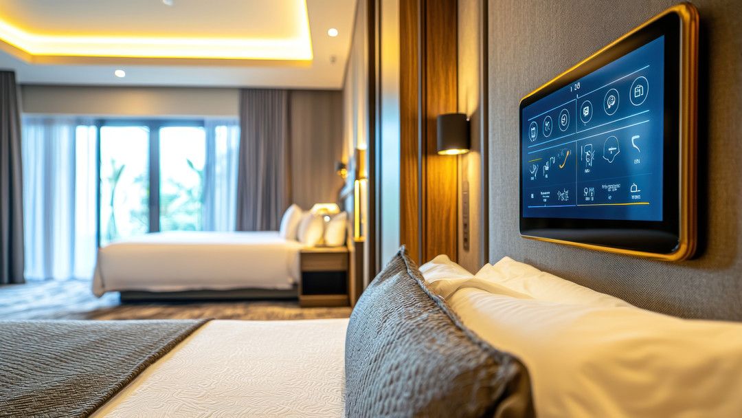 Hotel and apartment guest control solutions